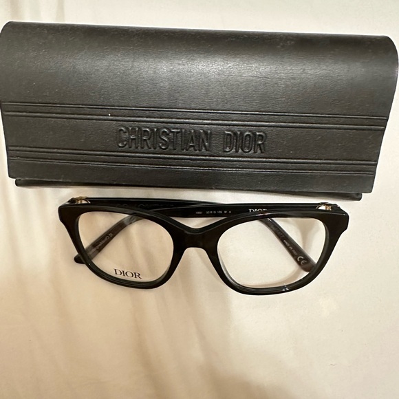Dior Black Men's Glasses - Picture 1 of 4